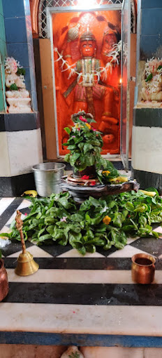 मंदिर की प्राचीन वास्तुकला और सुंदर नक्काशीदार खंभे